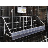 Цінникотримач для корзин 1300мм (прозорий)